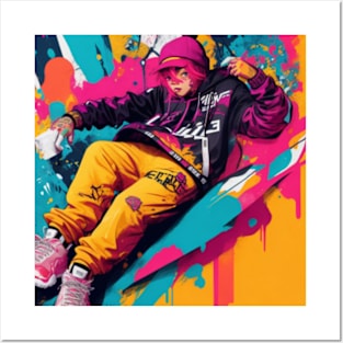 Urban Artistry - Unleash the Vibrance of Graffiti Posters and Art